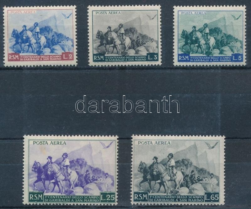 Garibaldi set (25L stain), Garibaldi sor (25L rozsda)