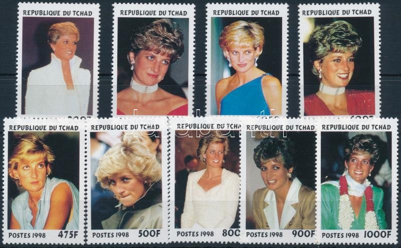 Diana hercegnő halálának évfordulója sor, Princess Diana set