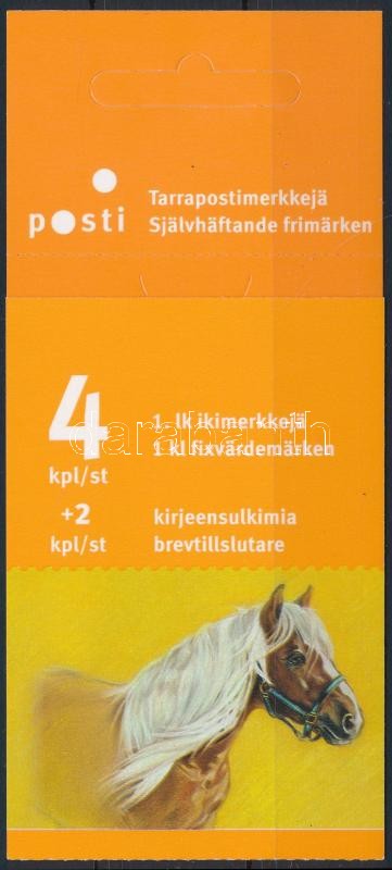 Ponies self-adhesive stamp booklet, Pónilovak öntapadós bélyegfüzet