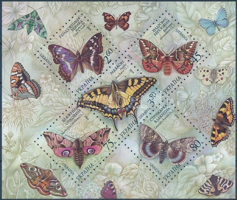 Butterflies (1st) block, Lepkék (I). blokk