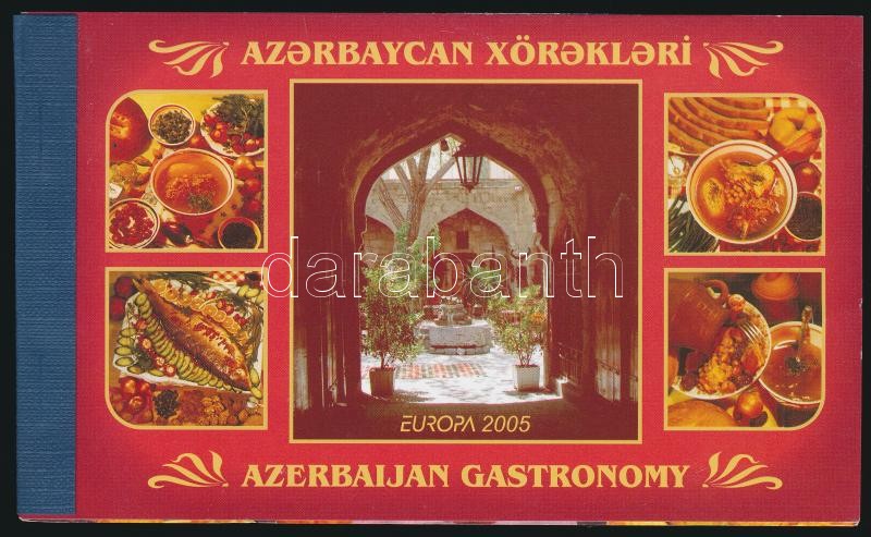 EUROPA Gasztronómia bélyegfüzet, CEPT Gastronomy stamp-booklet