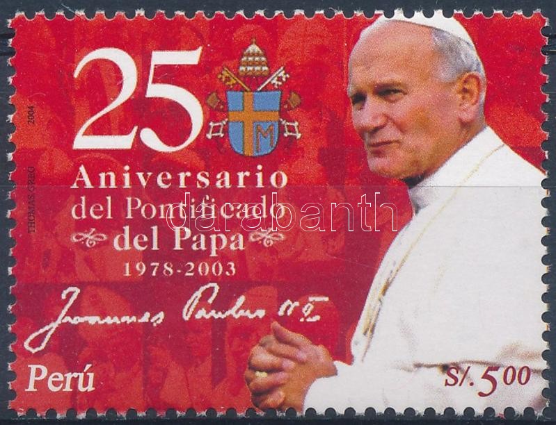 II. János Pál 25 éve pápa, 25th anniversary of John Paul II.'s papacy