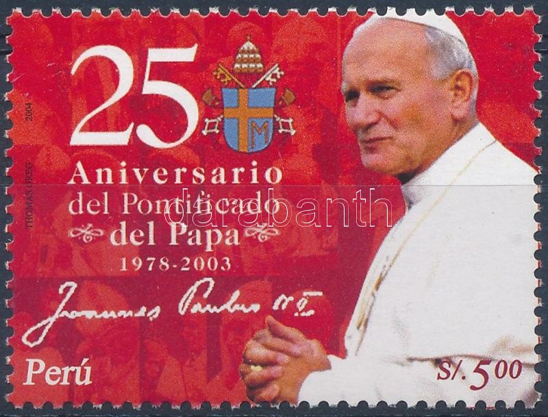 25th anniversary of John Paul II.'s papacy, II. János Pál 25 éve pápa