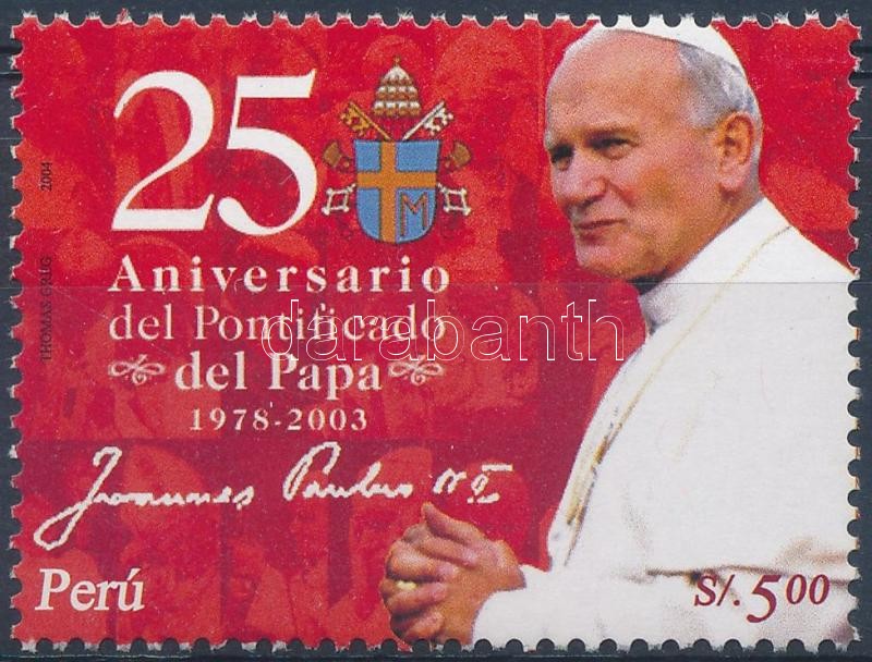 II. János Pál 25 éve pápa, 25th anniversary of John Paul II's papacy