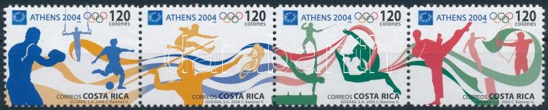Summer olimpics - Athen stripe of 4, Nyári olimpia, Athén négyescsík