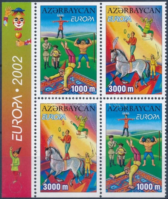 Europa CEPT: Circus stamp-booklet sheet, Europa CEPT: Cirkusz bélyegfüzetlap