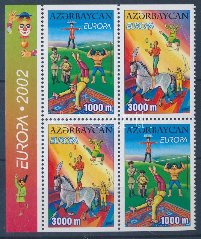 Europa CEPT: Cirkusz bélyegfüzetlap, Europa CEPT: Circus stamp-booklet