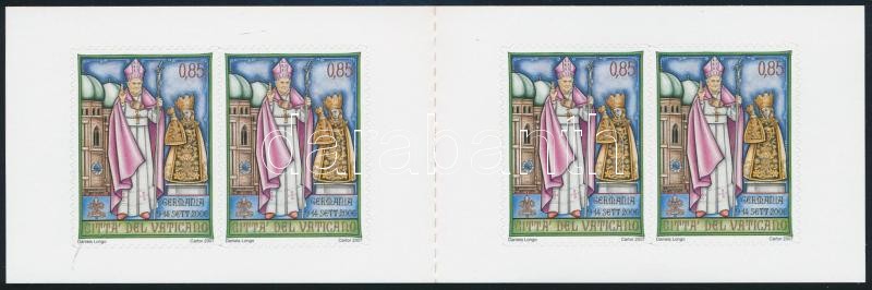 XVI. Benedek pápa utazásai öntapadós bélyegfüzet, Pope Benedict XVI. self-adhesive stamp-booklet