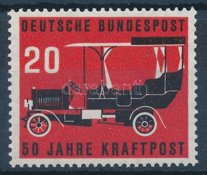 50th anniversary of mail car, A postaautó 50. évfordulója