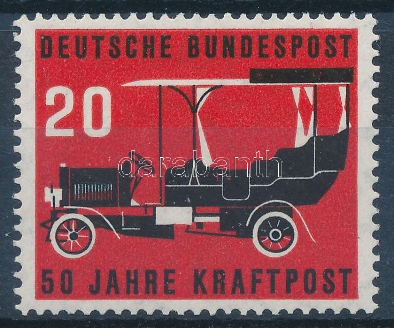 A postaautó 50. évfordulója, 50th anniversary of mail car