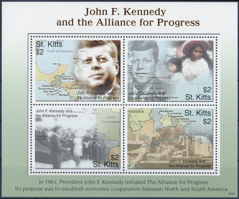 Kennedy mini sheet, Kennedy kisív
