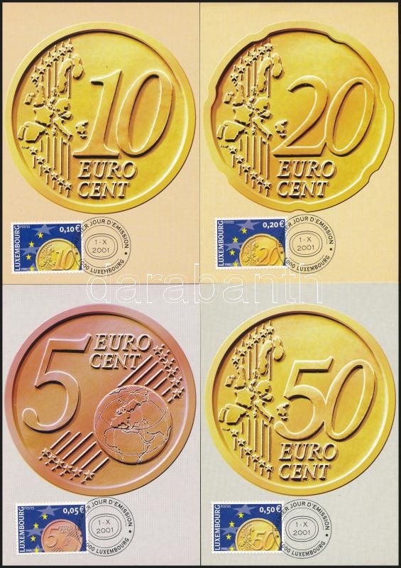 Euro money set 6 CM, Euro pénzek sor 6 CM-en