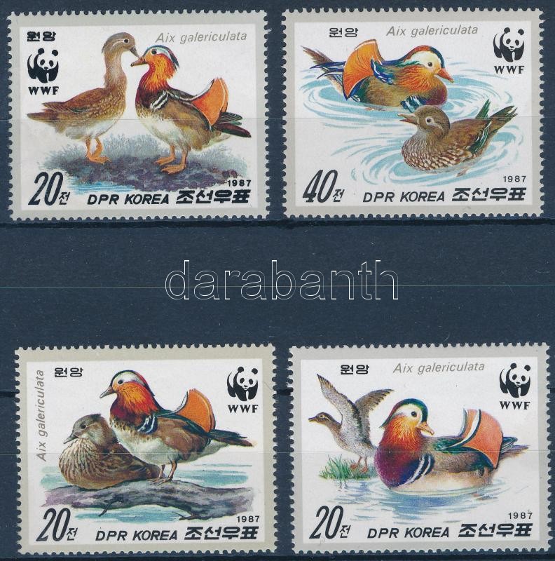 WWF: Mandarin duck set, WWF: Mandarinréce sor