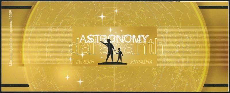 Europa CEPT Astronomy stamp-booklet, Europa CEPT Csillagászat bélyegfüzet