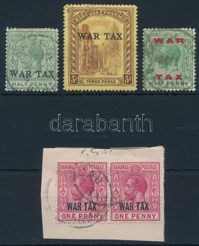 1918-1919 5 db bélyeg, 1918-1919 5 stamps