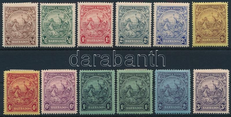 Definitive 12 diff stamps, Forgalmi 12 klf bélyeg