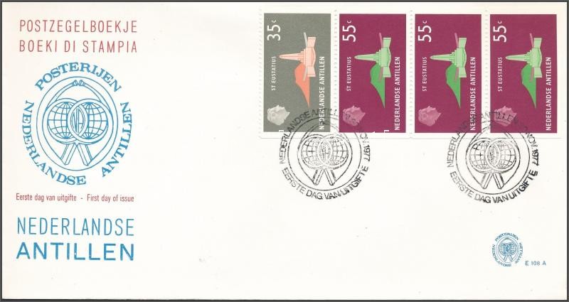 Forgalmi: Szigetek bélyegfüzetlap FDC, Definitive: Islands stamp-booklet sheet FDC