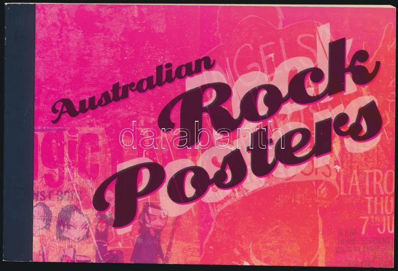 Rock koncert bélyegfüzet, Rock concert stamp-booklet