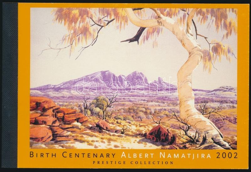 Albert Namatrija festő bélyegfüzet, Albert Namatrija painter stamp-booklet