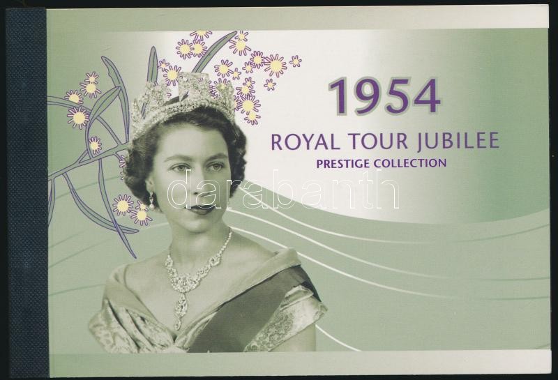 II Erzsébet látogatásának 50. évfordulója bélyegfüzet, Queen Elizabeth II. stamp-booklet