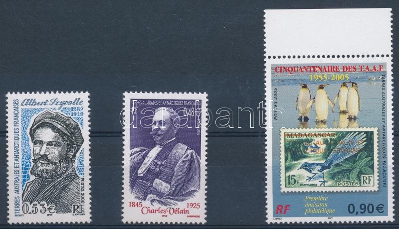 2005-2006 3 klf bélyeg, 2005-2006 3 stamps