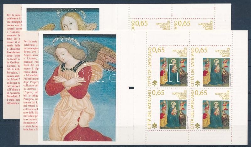 Christmas 2 stamp-booklets, Karácsony 2 klf bélyegfüzet