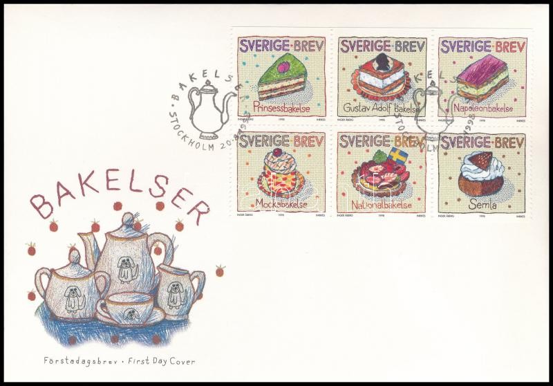 Bakery stamp-booklet sheet, Pékárú bélyegfüzetlap