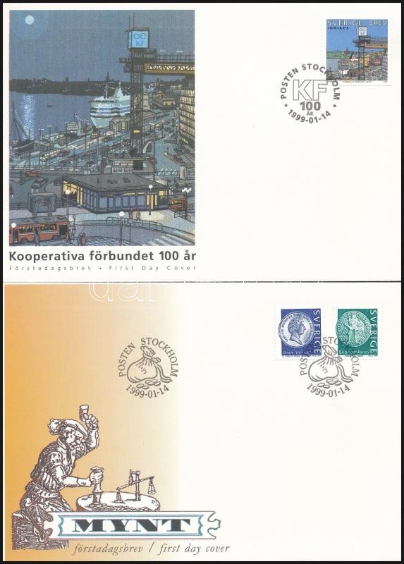 2 FDC, 2 klf FDC