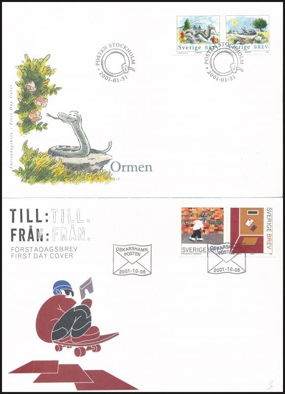 2 FDC, 2 klf FDC