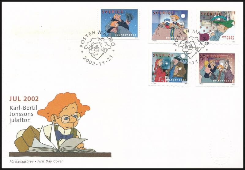 Christmas set FDC, Karácsony sor FDC-n