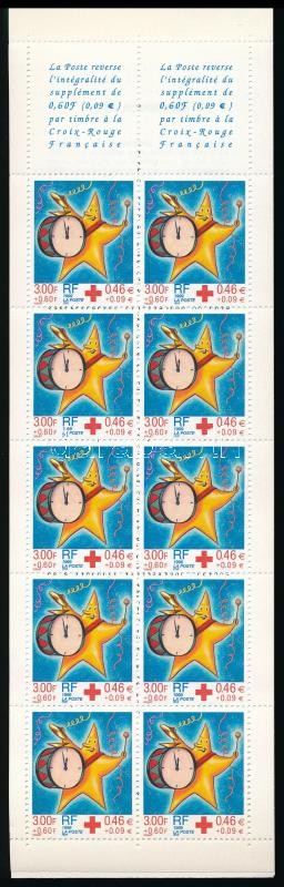 Karácsony és Újév bélyegfüzet, Red Cross: Christmas and New Year stamp-booklet