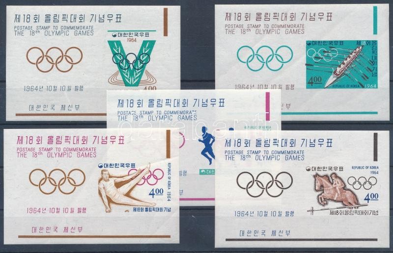 Olympics, Tokyo blockset, Tokiói olimpia blokksor