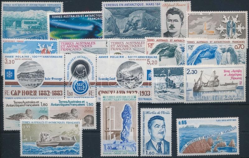 1983-1984 21 stamps, 1983-1984 21 klf bélyeg, csaknem a teljes két év kiadásai