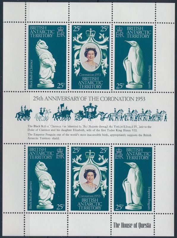 II. Erzsébet királynő kisív, Queen Elizabeth II. mini sheet
