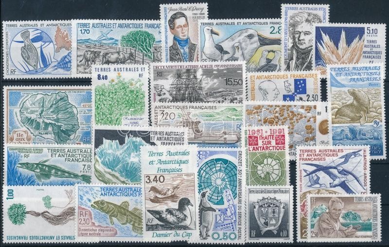 1990-1992 23 klf bélyeg, csaknem a teljes 3 évfolyam kiadásai, 1990-1992 23 stamps