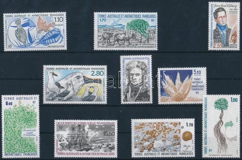 1990-1992 10 stamps, 1990-1992 10 klf bélyeg