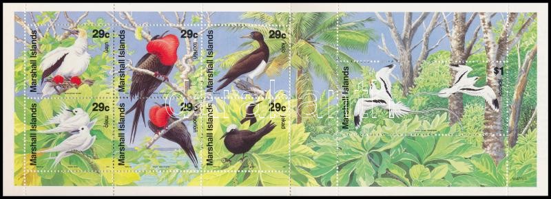 Birds stamp-booklet, Madarak bélyegfüzet