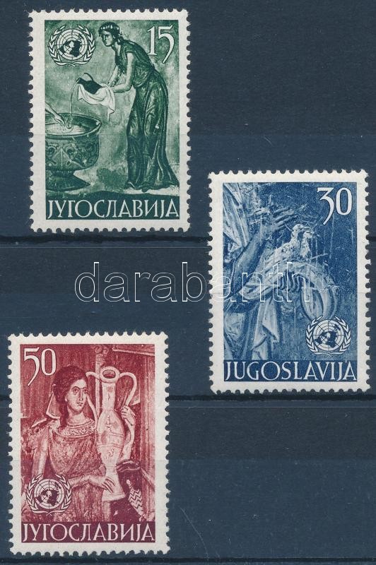 UN: 12-14. century frescoes set, ENSZ: 12-14. századi freskók sor