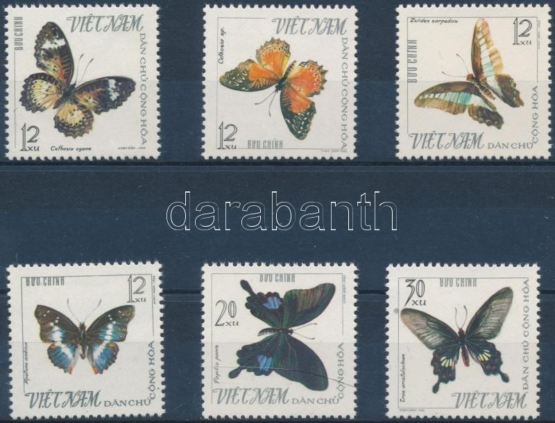 Butterflies set, Lepkék sor