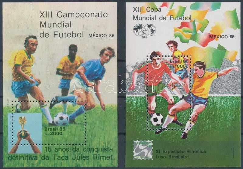 1985 FIFA World Cup block + 1986 block, 1985 Labdarúgó VB blokk + 1986 blokk
