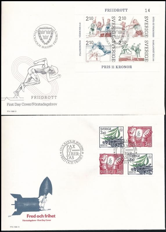 2 FDC, 2 klf FDC