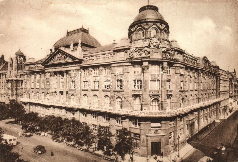Budapest V. Pesti Magyar Kereskedelmi Bank székháza (vágott / cut)