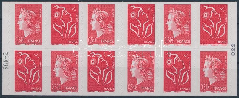 V. Köztársaság bélyegfüzet, 5th Republic stamp-booklet