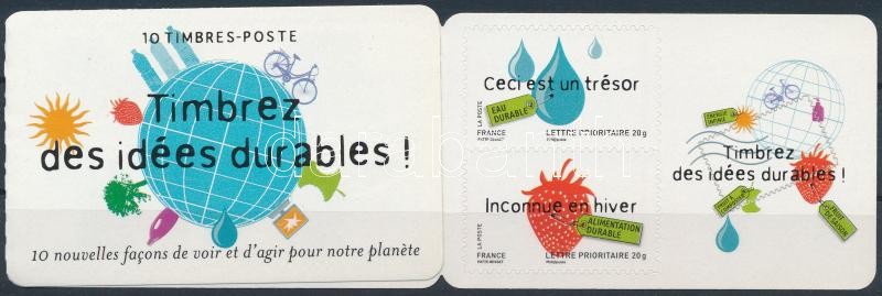 Környezetvédelem bélyegfüzet, Environmental protection stamp-booklet