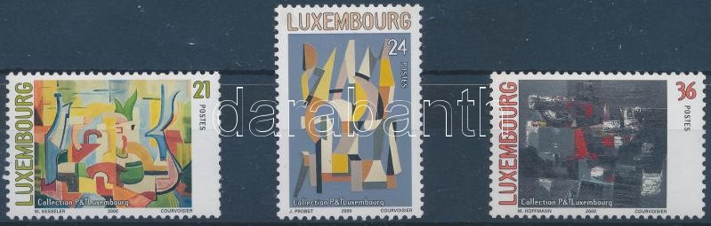 Paintings from the art collection of the Luxembourg Post set, Festmények a luxemburgi posta művészeti gyűjteményéből sor
