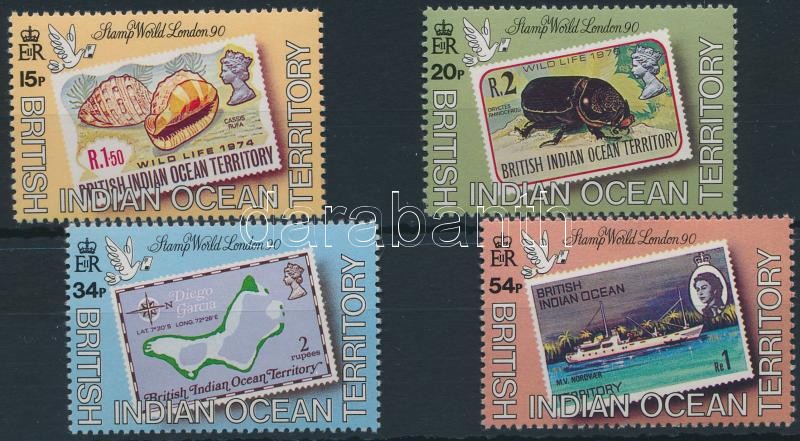 STAMP WORLD LONDON '90 International Stamp Exhibition: former issue, STAMP WORLD LONDON ´90 Nemzetközi Bélyegkiállítás: korábbi kiadások