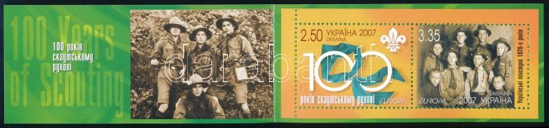 Europa CEPT: Cserkész bélygefüzet, Europa CEPT: Scout stamp booklet
