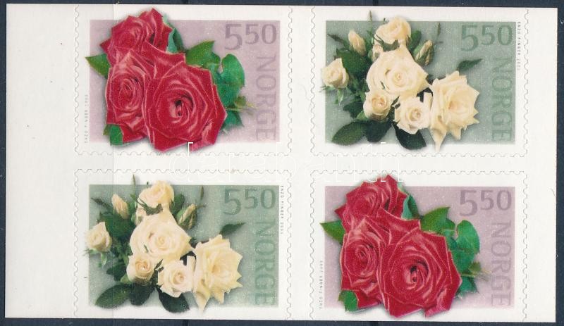 Forgalmi öntapadós bélyegfüzetlap, Definitive self-adhesive stamp-booklet sheet
