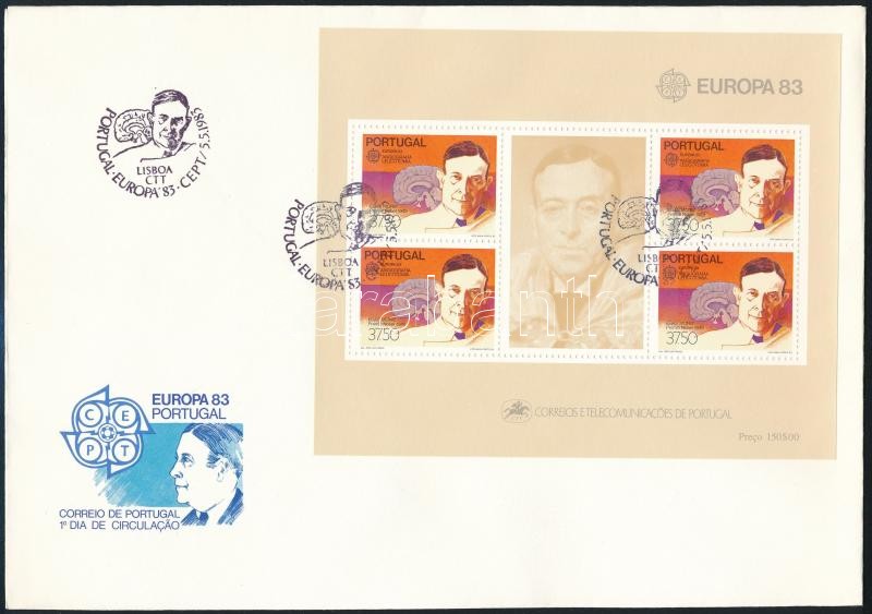 Europa CEPT blokk FDC-n, Europa CEPT block FDC