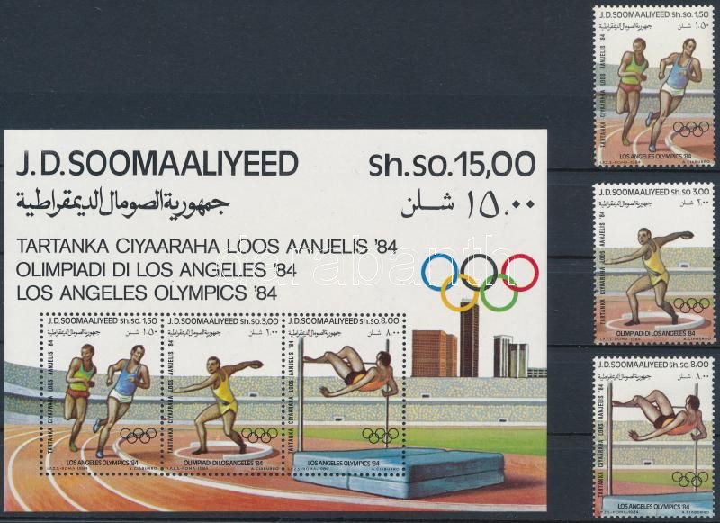 Summer Olympics, Los Angeles set + block, Nyári Olimpia, Los Angeles sor + blokk